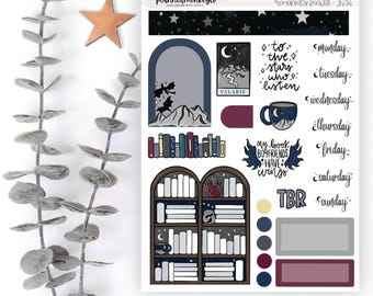 Night Court Romantasy Bookshelf Journaling Deco Sheet