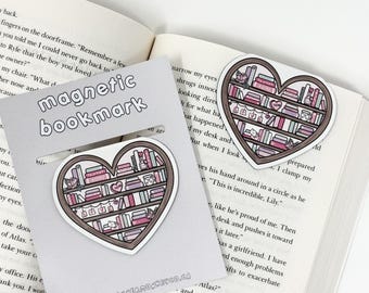 Be Mine Heart Magnetic Bookmark