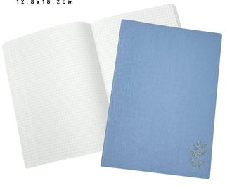 B6 | Azul para anotações livres + (416 páginas) | Caderno de papel Tomoe River