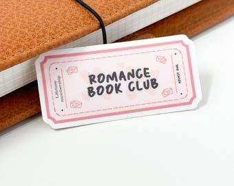 Romance Book Club Vinyl Die Cut Sticker | Mate