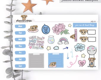 Positivity Dreams Jumbo Sampler Sticker Sheet