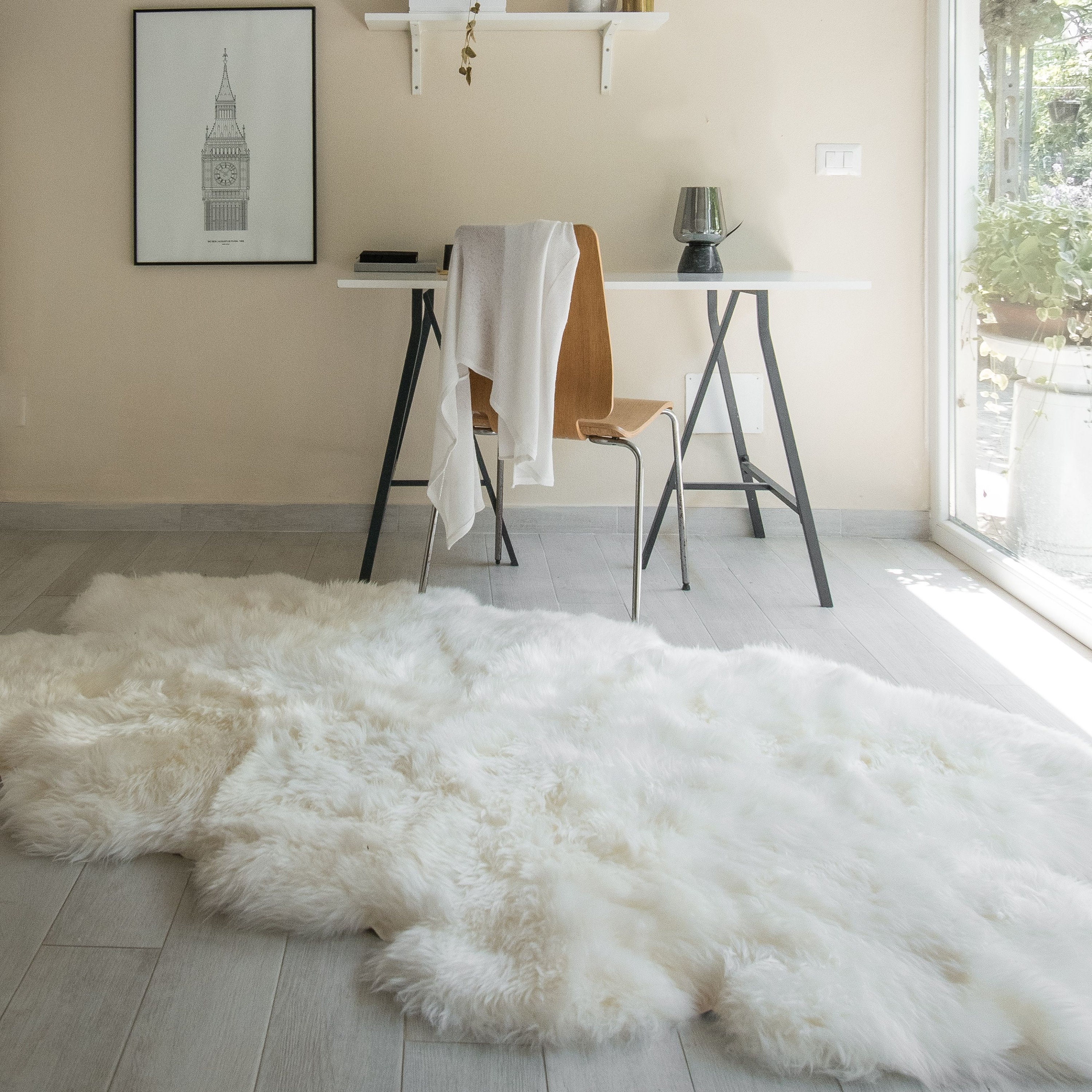 Large Sheepskin Rug Genuine New Zealand 3 X 6ft Etsy