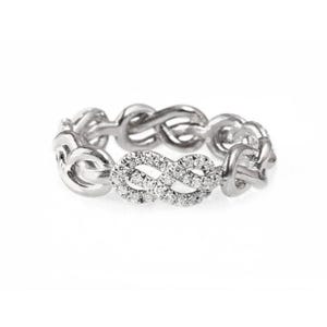 Infinity Eternity Diamond Wedding Ring, Infinity knot band, Infinity knot ring, Women Gold Wedding Bands, Gold & Diamonds women&#39;s ring