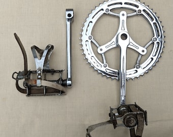 Juy SIMPLEX Chain Rings on a SOLIDA Crank Set With LYOTARD