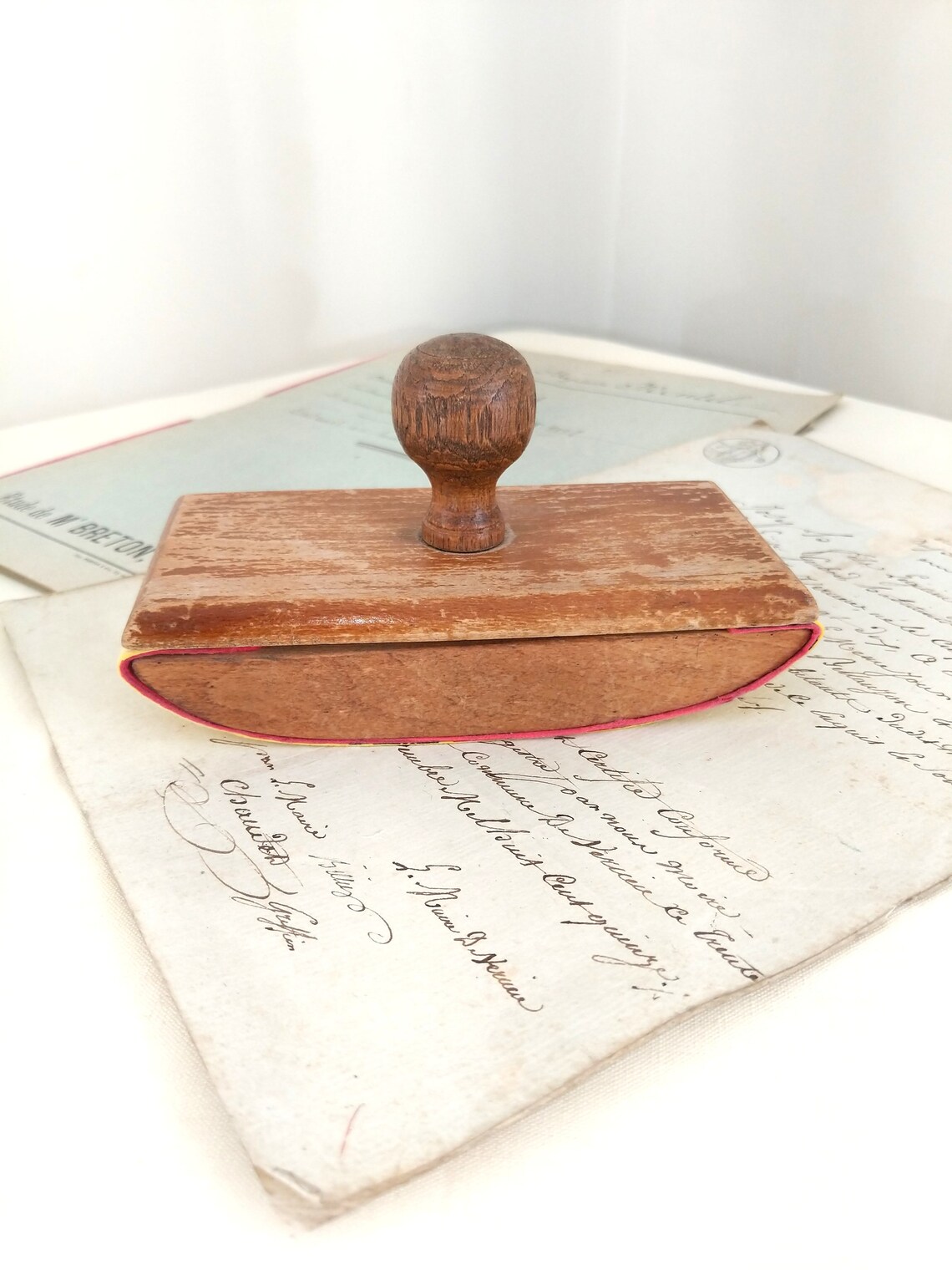 Ink Blotter. Vintage French Ink Blotter Rocker. Desk Top Etsy