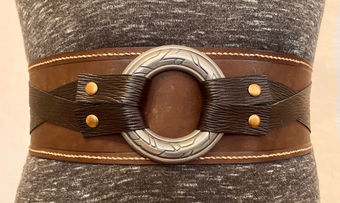 Mandalorian inspired Ahsoka Tano leather belt made to Etsy