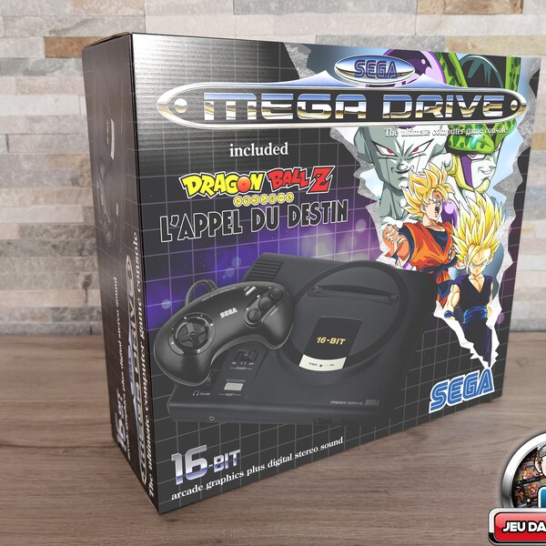 BOITE UNIQUEMENT!!Boite Pack MEGADRIVE Dragon Ball Z