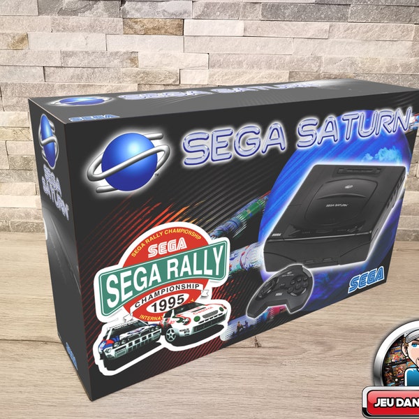 BOITE UNIQUEMENT !! Boite Pack SATURN Sega Rally