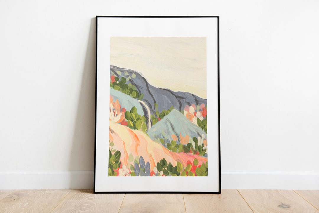 Waimea Canyon Kauai, Hawaii Abstract Landscape Print - Etsy