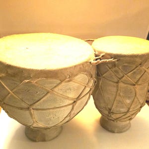 Clay Bongo Drums