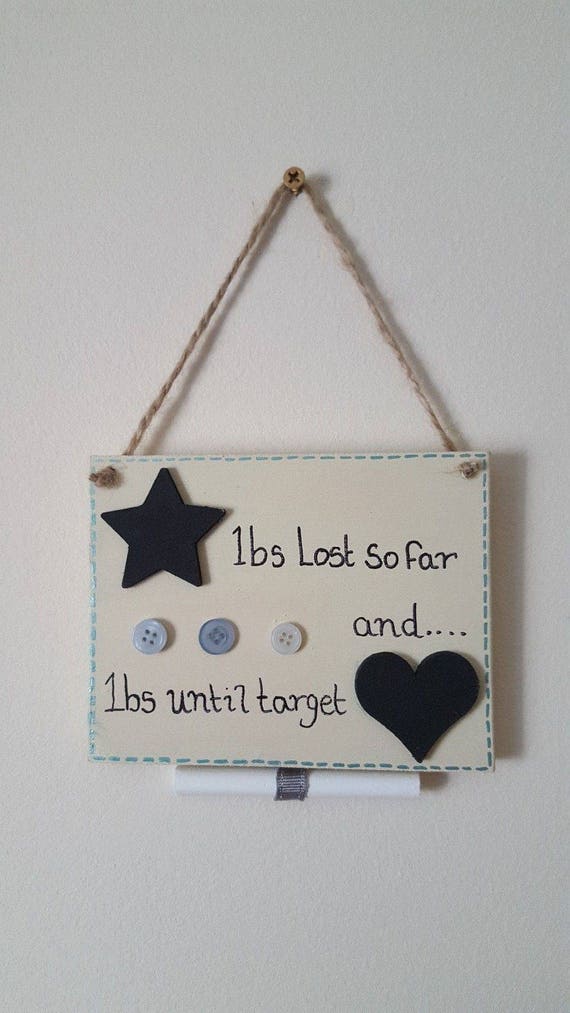 diet motivation diet tracker weight loss goals hanging diet plaque tracking weight loss chalk board slimming world weight watchers tracking weight loss