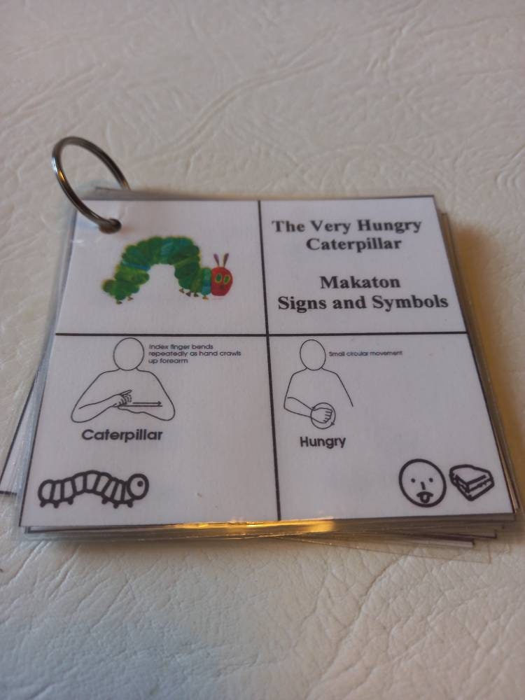 Makaton Sign For Caterpillar – Makaton Signed Story – CYUL