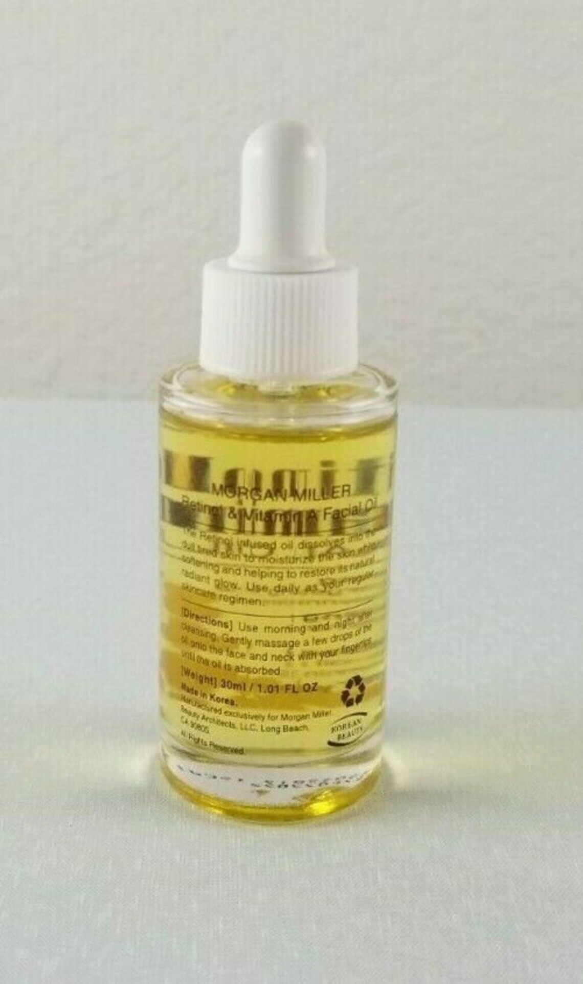 Miller Retinol & Vitamin A Facial Oil Antiaging Brightening