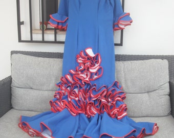 ワンピース LW197 FLAMENCO DRESS AW Lucilla Dress, Champagne Chiffon Floor Length Bateau
