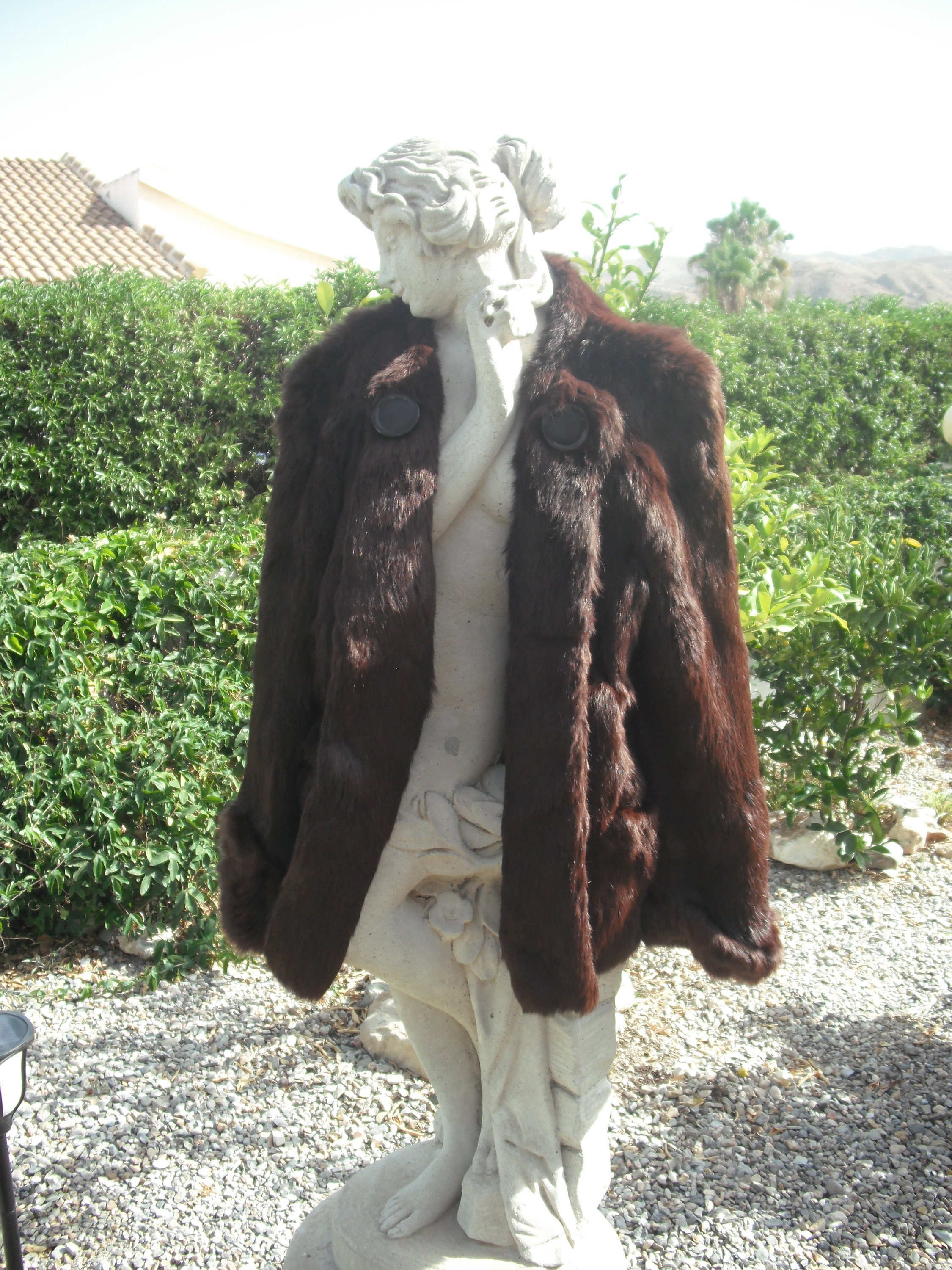 Vintage..Real Fur Coat/Jacket..From the 1940s..Lovely Fur in a | Etsy