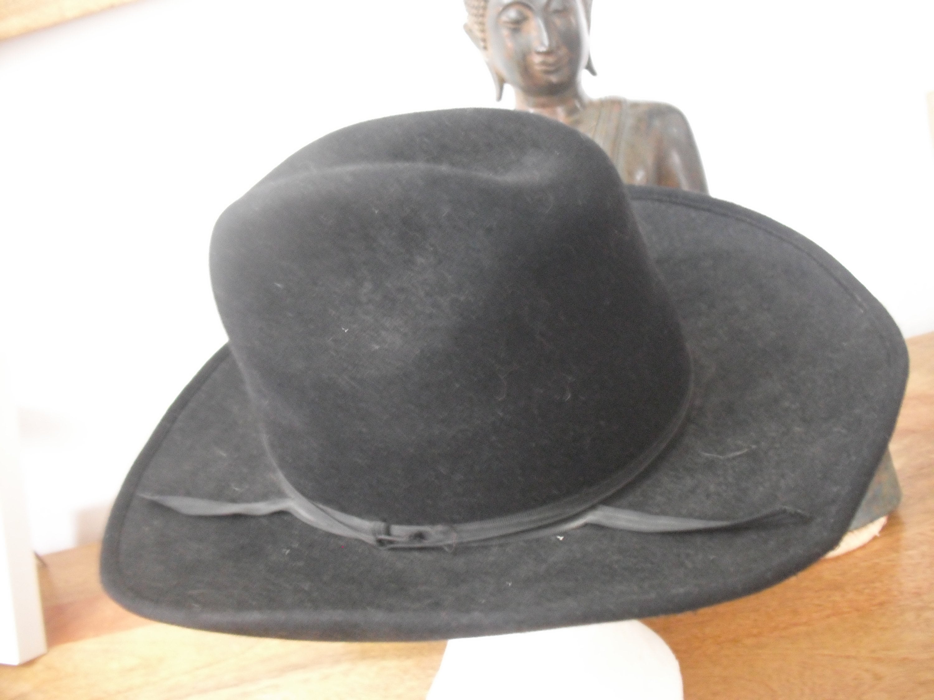 VINTAGE Western/spanish Style Cowboy Hat..in the Stetson Etsy