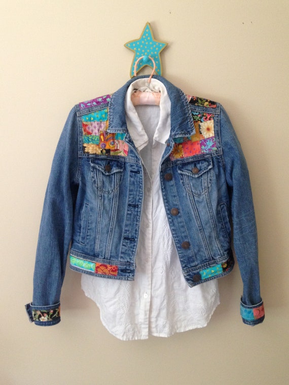 boho denim jacket