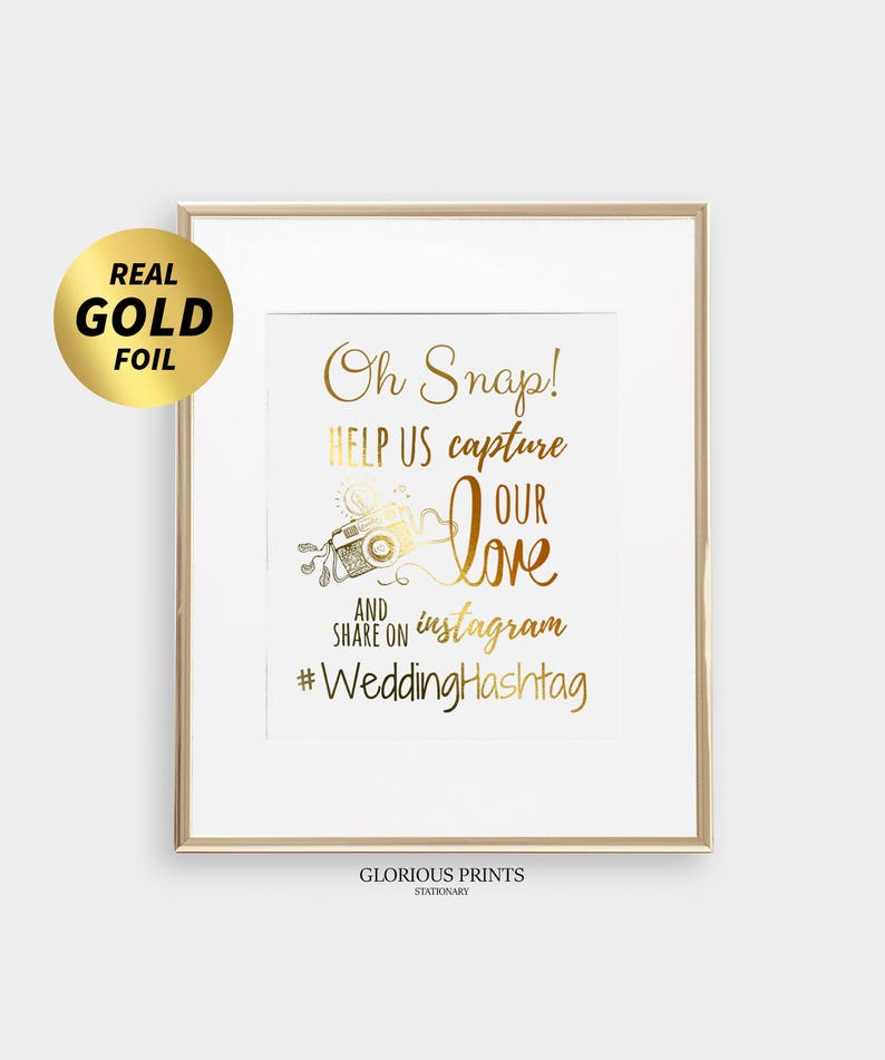 image 0 - custom wedding hashtags unique instagram hashtags created for etsy