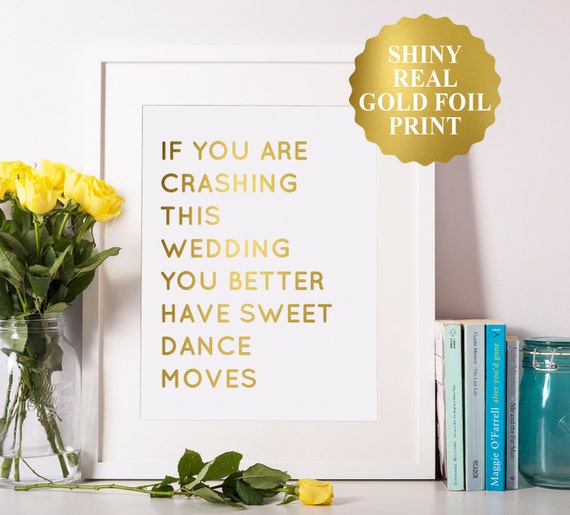 Funny Wedding Signs Wedding Crasher Sign Funny Wedding Etsy