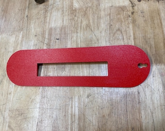 Dado blade insert throat plate for Craftsman table saw models 315