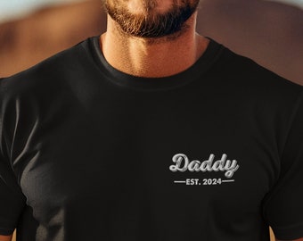 First Father Day Gift from Wife T-Shirt Proud Dad Tee Birthday Gift For Dad Father's Day Gifts