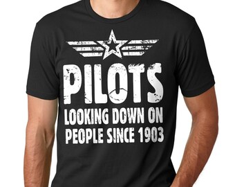 Pilot T-shirt Gift For Pilot Tee Shirt Funny Aviator T-shirt