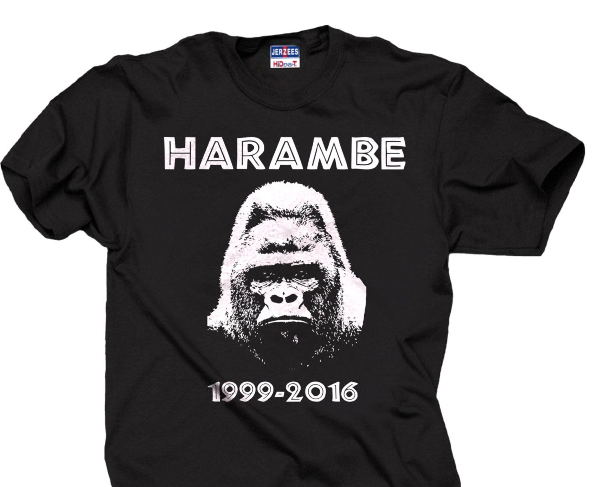 Discover Camiseta Harambe Gorilla RIP Harambe Vintage para Hombre Mujer