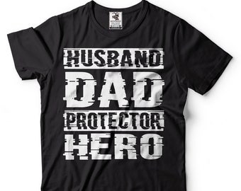 Gift for Dad Daddy Shirt Husband Protector Dad Shirt Husband Gift  Daddy Shirt Dad Hero Gift New Dad Gift Husband Shirt Fathers Day Gift