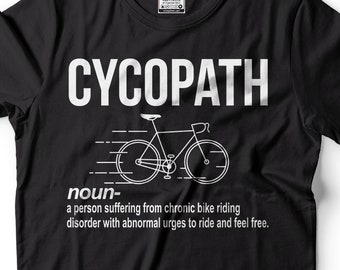 Camiseta de bicicleta Camiseta de ciclismo divertida Camiseta de montar en bicicleta Camiseta divertida Camiseta de bicicleta