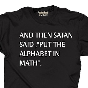 Math Funny T-shirt Gift For Student Mathematical Tee Shirt Mathematician Gift For Professor Teacher T-shirt