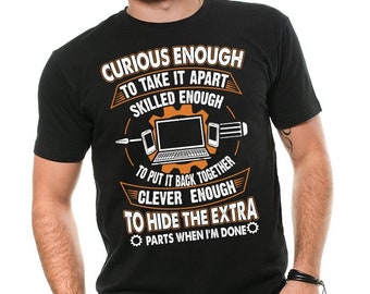 Computer Engineer Funny T-shirt Phone Repair Technician Funny T-shirt Electronics Repair Technician Funny T-shirts