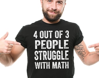 Lustiges Mathe-T-Shirt Lustiges College-Schüler-T-Shirt