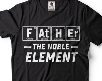 Gift For Dad T-Shirt Fathers Day Gift Gift For Dad From Daughter T-shirt Gift Ideas For Father Cool Dad Chemistry T-shirt