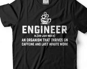 Ingenieur T-shirt Techniek Tee Shirt Grappig cadeau voor ingenieur Cool ingenieur cadeau idee T-shirt