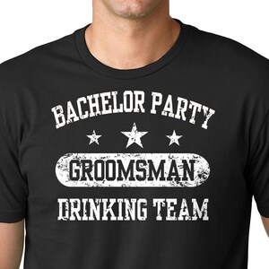Groom&#39;s Drink Team T-shirt Groomsman Tee Shirt Bachelor Party Gift Wedding Party Gift Marriage Party Gift T-shirt For Groom