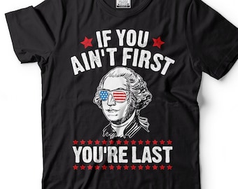 Funny 4th of July Shirts George Washington 4th of July Shirt Men Women Patriotic American USA Shirt