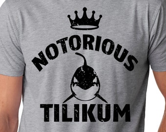 T-shirt orque de Tilikum notoire T-shirt RIP Tilly T-shirt épaulard notoire
