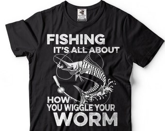 Fisherman T-Shirt Funny Fishing Tee Shirt