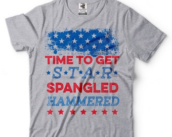 Independence Day T-Shirt Funny USA Patriotic America 4th July Tee Shirt