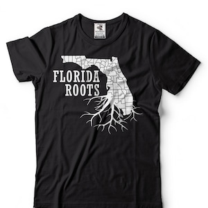 Florida shirt Florida cadeau Florida Roots shirt Florida kaart T-shirt staat Florida T-shirt Florida shirts Home Florida staat
