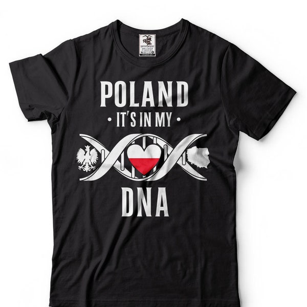 Polish Heritage T-shirt  Poland Polish Polska T-shirt