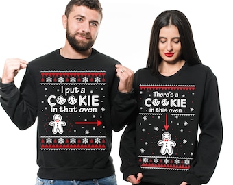 christmas maternity sweatshirts matching cookie pregnancy unisex sweatshirts for christmas pregnancy announcement - Maternity Christmas christmas maternity sweatshirts matching cookie pregnancy unisex sweatshirts for christmas pregnancy announcement - Maternity Christmas