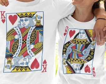 Playing card costume t-shirt matching costume halloween costume ideas shirts couples costume shirt matching halloween costume