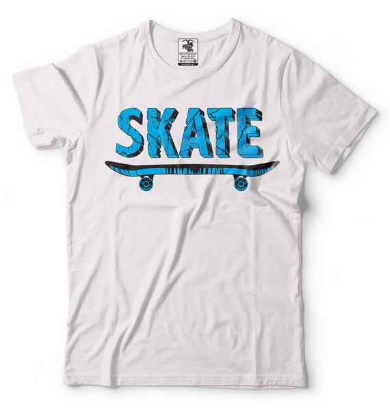 Skating T-shirts Cool Skate T-Shirt 3D Cool Skateboard T-shirts Skateboarding Shirts