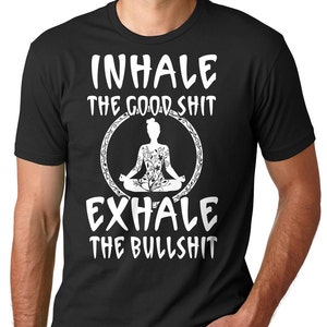 Camiseta de yoga divertida camiseta de meditación