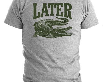 Camiseta divertida de cocodrilo, camiseta de caimán sarcástico, camiseta de humor, broma de cocodrilo