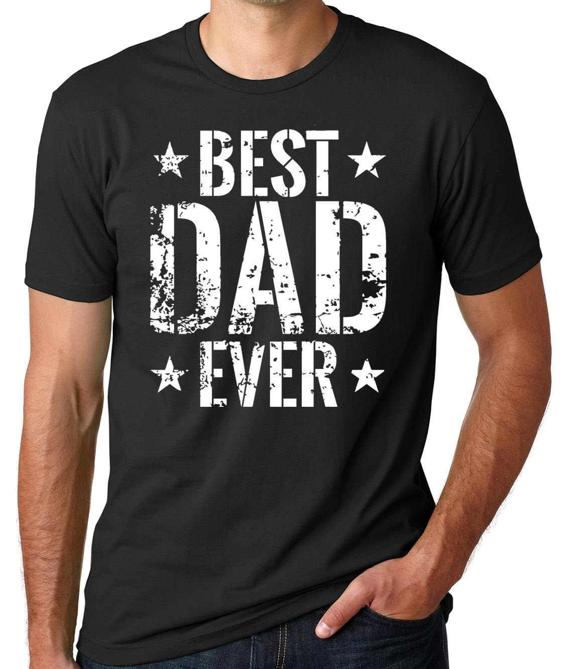 Father's Day Gift T-Shirt Best Dad Ever Gift For Father | Etsy