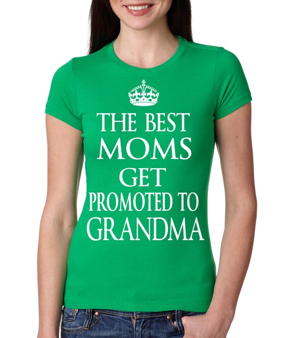 Grandma Baby Announcement Gift for Grandma T-shirt Baby Shower | Etsy
