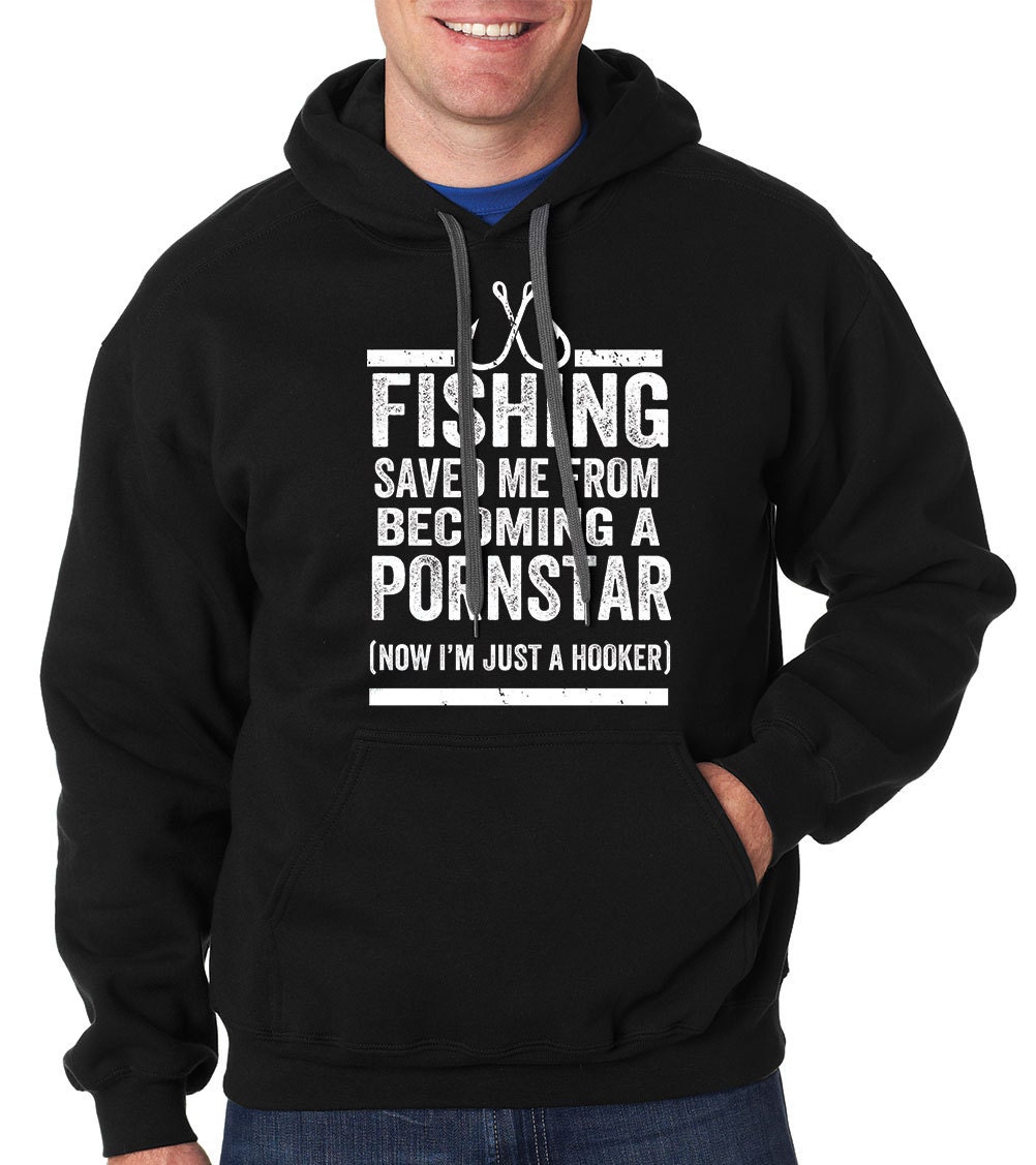 Fishing Sweatshirt Hoodie Hooded Sweatshirt Funny Fishing - Etsy