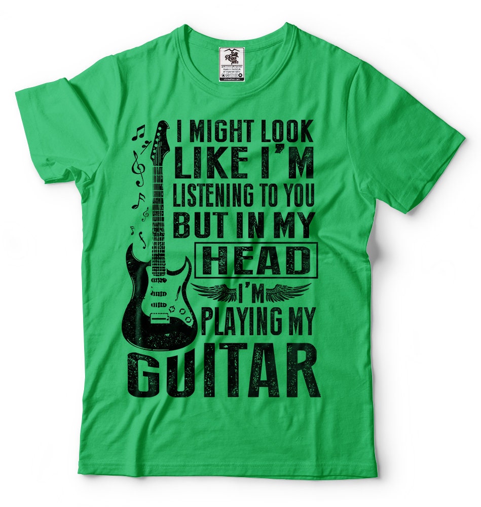 Guitar Shirts Men Funny Shirts for Men Guitar - Etsy